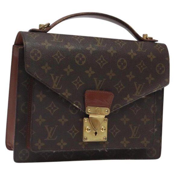 LOUIS VUITTON Monogram Monceau 28 Hand Bag M51185 LV Auth 122257 - Picture 1 of 15